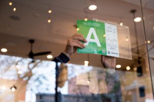 Grade A on health inspection after pest control