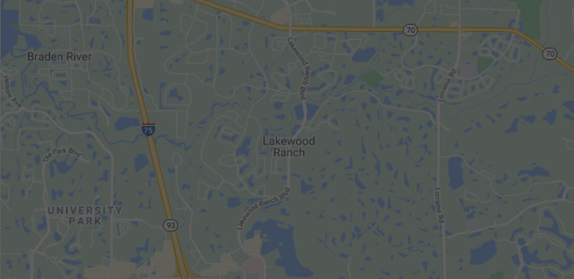 Map of Lakewood Ranch, Florida